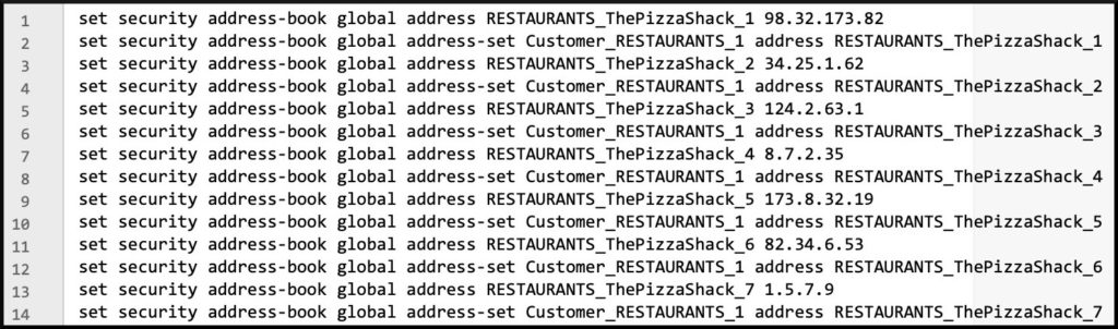 USING PYTHON TO CREATE 12,000 LINES OF JUNIPER SRX CONFIG IN 0.01 ...