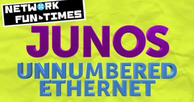 IS-IS and Unnumbered Ethernet Interfaces in Junos